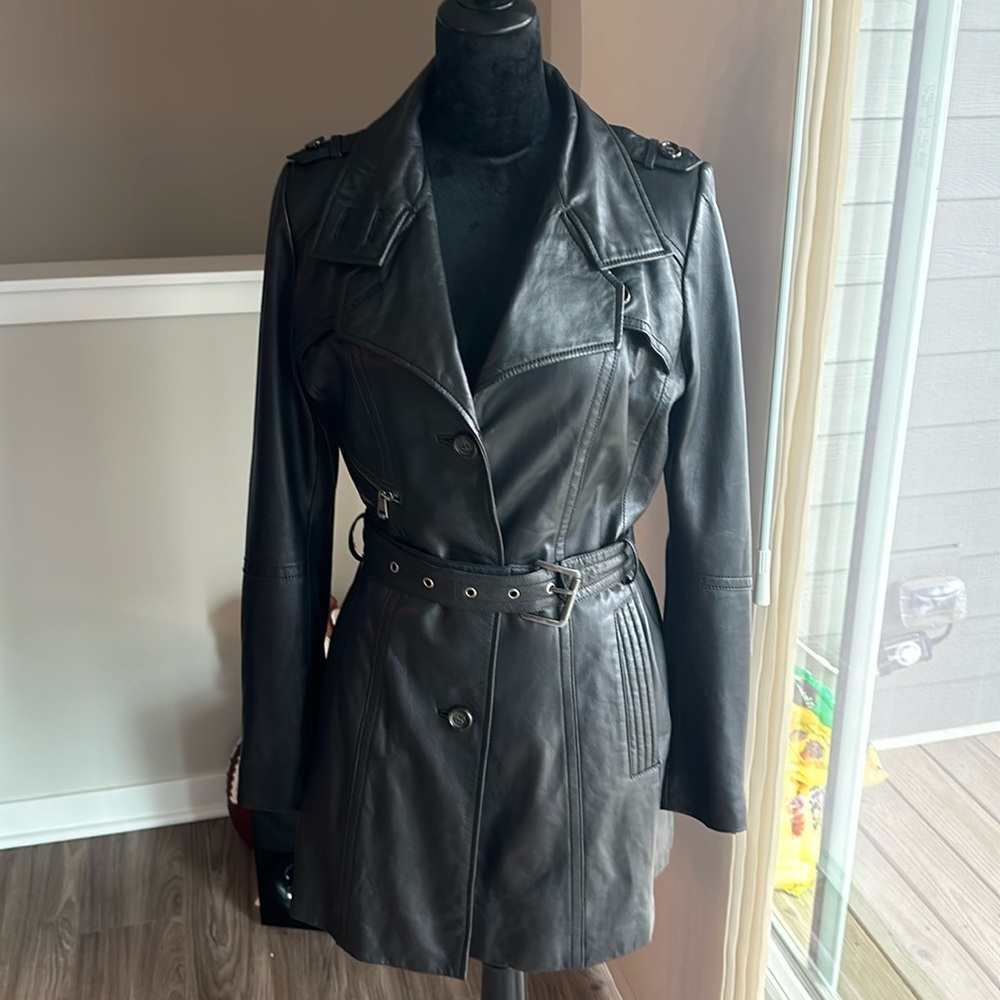🧥ANDREW MARC lamb skin jacket